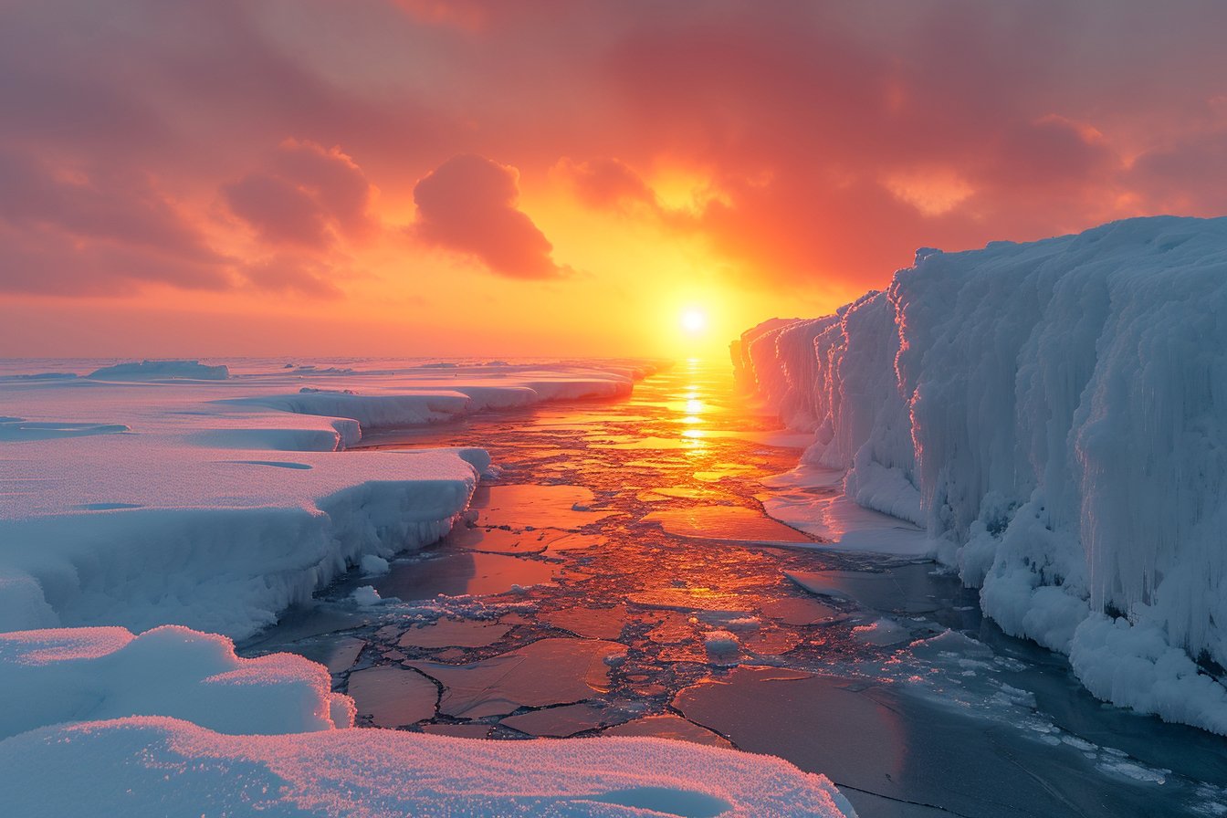 La fonte inévitable de la calotte glacière : les explications des scientifiques