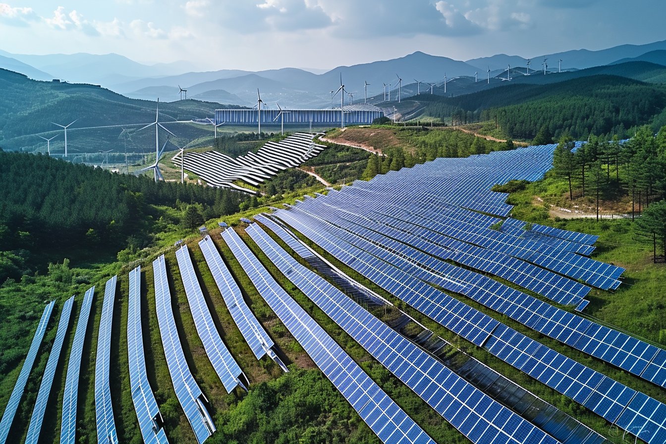 La croissance de la part des énergies renouvelables dans plusieurs pays